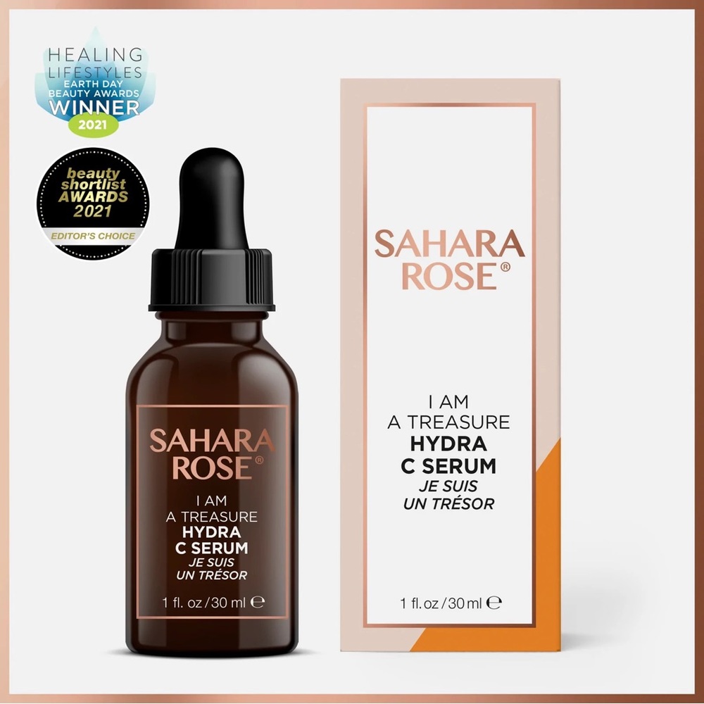 Sahara Rose I Am A Treasure Hydra C Serum to Hydrate, Plump & Revive Dull Skin